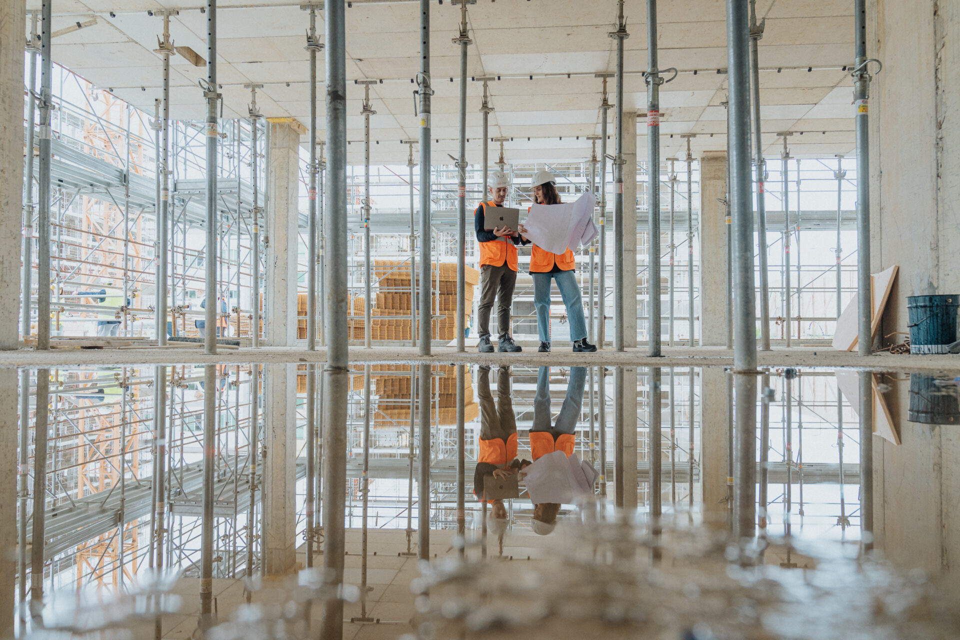 WE OFFER OUR CUSTOMERS CONSTANT SUPERVISION OF CONSTRUCTION SITE AND STRICT ECONOMIC CONTROL AT EVERY PHASE OF THE IMPLEMENTATION OF BUILDING CONSTRUCTION PROJECTS