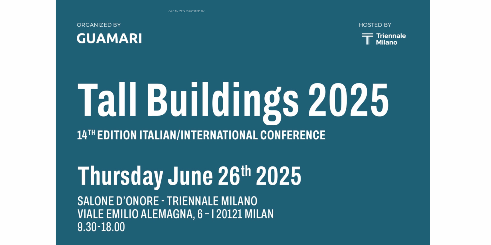 ๐ฃ TALL BUILDINGS JUNE 26th 2025